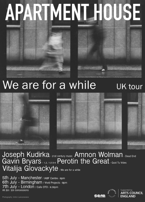 We are for a while poster 